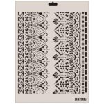Rich Dantel Seri DN-907 Stencil Şablon - 35x25 cm