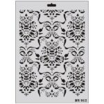 Rich Dantel Seri DN-912 Stencil Şablon - 35x25 cm