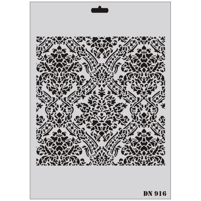 rich-dantel-seri-dn-916-stencil-35x25-cm-22436.jpg Rich Dantel Seri DN-916 Stencil Şablon - 35x25 cm - Görsel 1