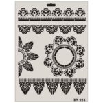 Rich Dantel Seri DN-924 Stencil Şablon - 35x25 cm