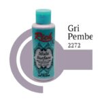 Rich Multi Surface Akrilik Boya - 2272 Gri Pembe (130 cc)