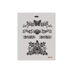 Rich New Seri N-107 Stencil 35x25 cm
