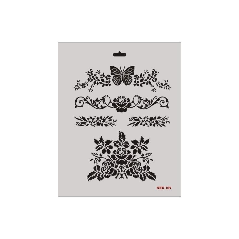 rich-new-seri-n-107-stencil-35x25-cm-50824.jpg Rich New Seri N-107 Stencil 35x25 cm - Görsel 1