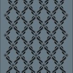 Rich New Seri N-112 Stencil 35x25 cm