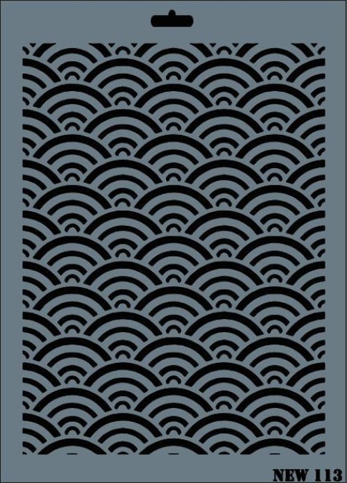 rich-new-seri-n-113-stencil-35x25-cm-52382.jpg Rich New Seri N-113 Stencil 35x25 cm - Görsel 1