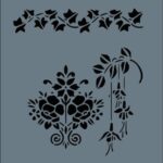 Rich New Seri N-120 Stencil 35x25 cm