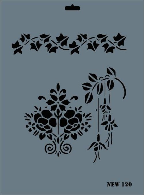 rich-new-seri-n-120-stencil-35x25-cm-52391.jpg Rich New Seri N-120 Stencil 35x25 cm - Görsel 1