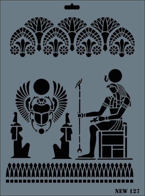 rich-new-seri-n-127-stencil-35x25-cm-52395.jpg Rich New Seri N-127 Stencil 35x25 cm - Görsel 1