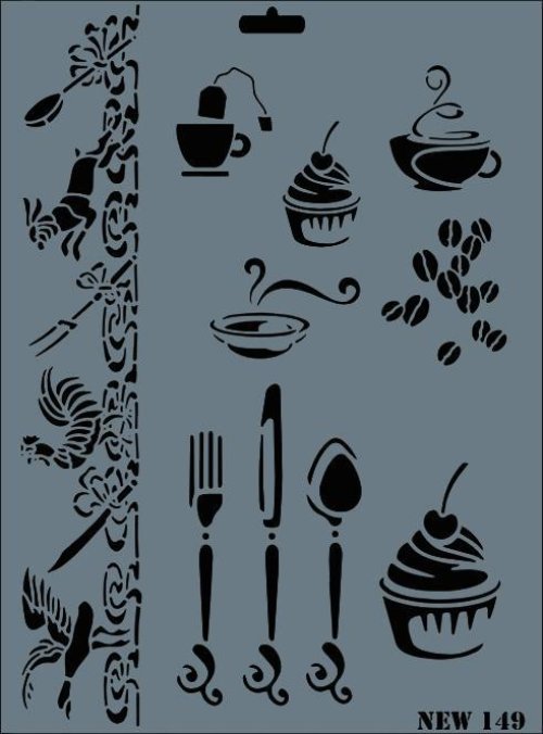 rich-new-seri-n-149-stencil-35x25-cm-52414.jpg Rich New Seri N-149 Stencil 35x25 cm - Görsel 1