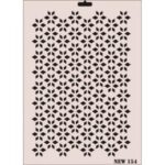Rich New Seri Stencil Şablon 35x25 cm - N-154