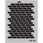 Rich New Seri N-160 Stencil Şablon - 35x25 cm