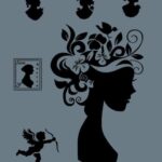 Rich New Seri N-191 Stencil 35x25 cm