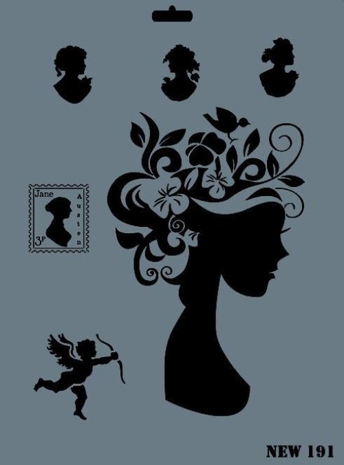 rich-new-seri-n-191-stencil-35x25-cm-52421.jpg Rich New Seri N-191 Stencil 35x25 cm - Görsel 1