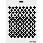 Rich New Seri Stencil Şablon 35x25 cm - N-193