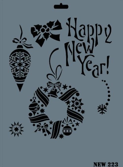 rich-new-seri-n-223-stencil-35x25-cm-52429.jpg Rich New Seri N-223 Stencil 35x25 cm - Görsel 1