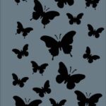 Rich New Seri N-264 Stencil 35x25 cm