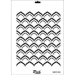 Rich New Seri Stencil Şablon 35x25 cm - N-393