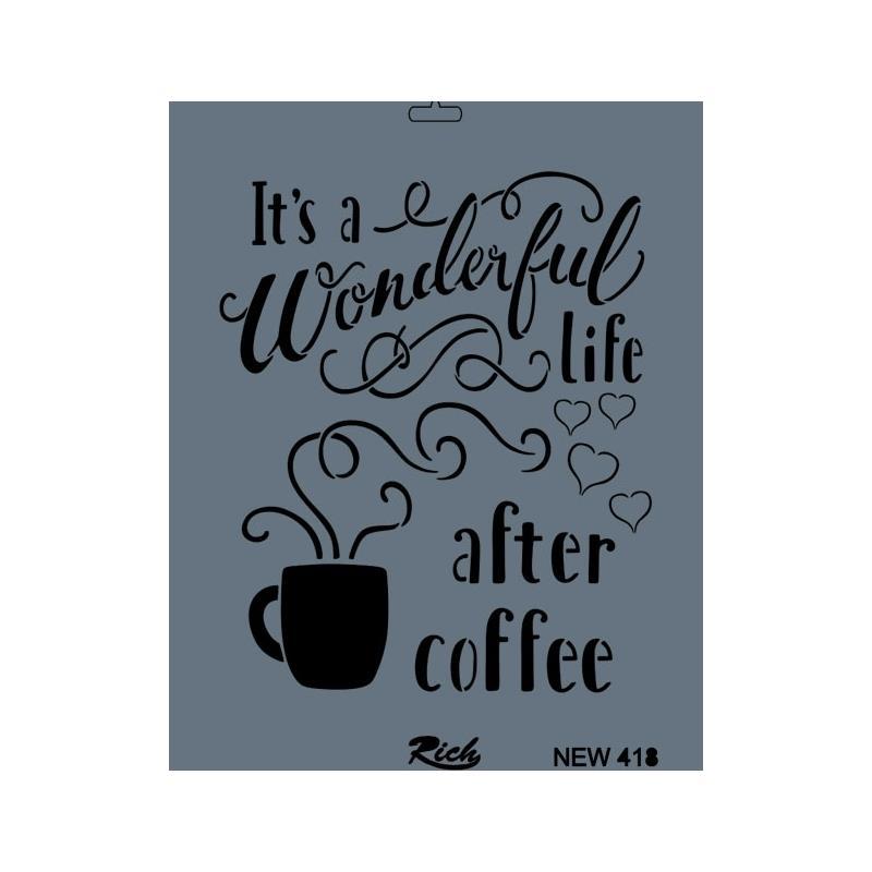 rich-new-seri-n-418-stencil-35x25-cm-24406.jpg Rich New Seri N-418 Stencil 35x25 cm - Görsel 1