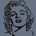 Rich New Seri N-420 Stencil 35x25 cm