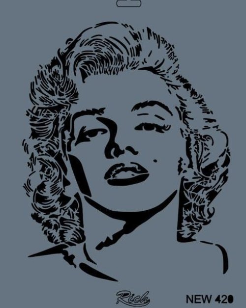 rich-new-seri-n-420-stencil-35x25-cm-52456.jpg Rich New Seri N-420 Stencil 35x25 cm - Görsel 1