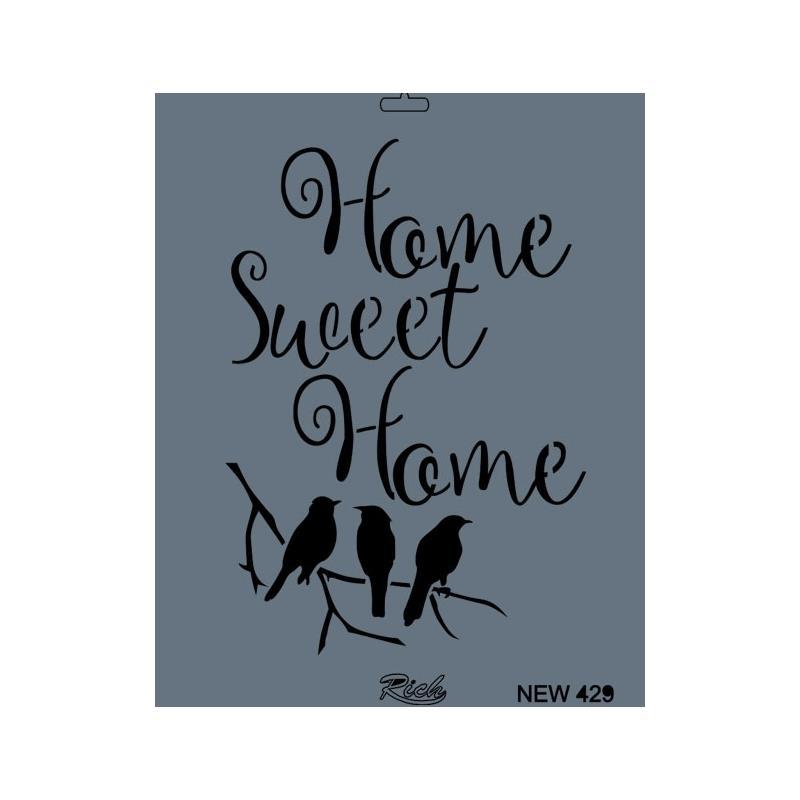 rich-new-seri-n-429-stencil-35x25-cm-24407.jpg Rich New Seri N-429 Stencil 35x25 cm - Görsel 1