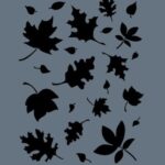 Rich New Seri N-460 Stencil 35x25 cm