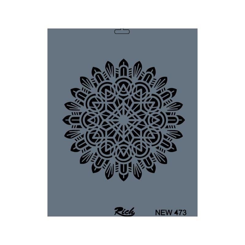 rich-new-seri-n-473-stencil-35x25-cm-50826.jpg Rich New Seri N-473 Stencil 35x25 cm - Görsel 1