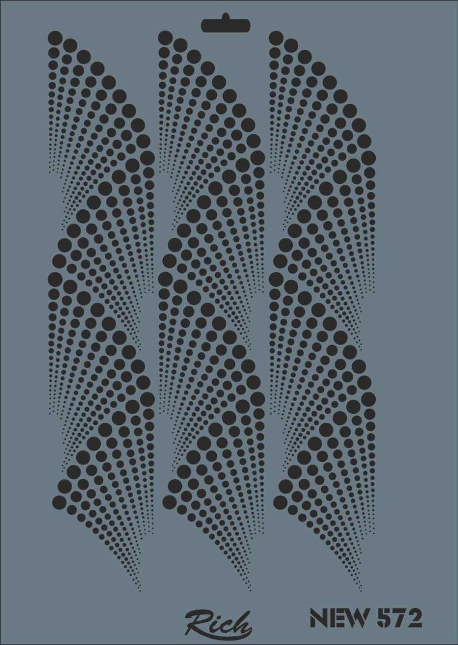 rich-new-seri-n-572-stencil-35x25-cm-52465.jpg Rich New Seri N-572 Stencil 35x25 cm - Görsel 1