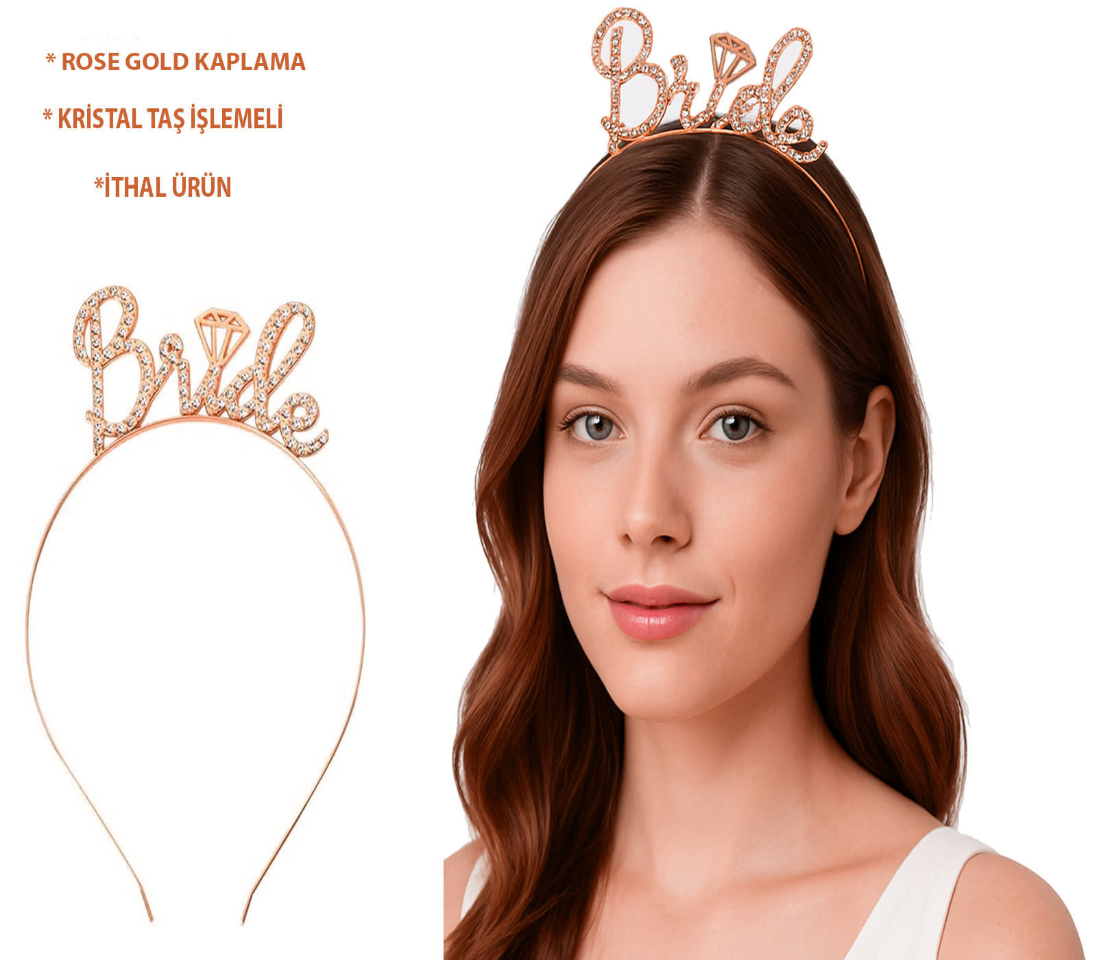 rose-gold-renkli-tasli-bride-gelin-taci-el-yazisi-yazi-resim-5155.jpg Rose Gold Renkli Taşlı Bride Gelin Tacı El Yazısı Yazı Tipiyle - Görsel 1