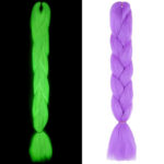 Fosforlu Neon Örgülük  Esperer 100 Gr. / Açık Mor