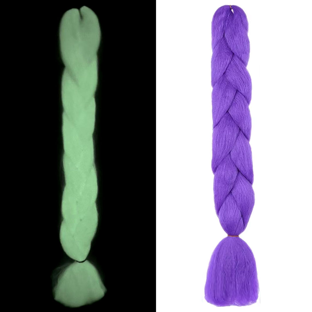 s7.jpg Fosforlu Neon Örgülük Esperer 100 Gr. / Mor - Görsel 1