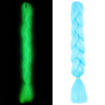 Fosforlu Neon Örgülük  Esperer 100 Gr. / Açık Mavi