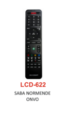 SABA NORMENDE  ONVO Uyumlu Kumanda - LCD 622 - Görsel 2