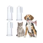 Kedi ve Köpek Parmak Diş Fırçası 5.5 cm Pembe - Görsel 5