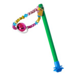 Tünekli Döner Toplu Kuş Oyuncağı 10 cm-16 cm Yeşil - Görsel 4
