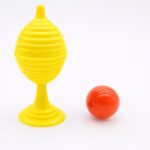 Sarı Renk Sihirli Kupa Top Kaybetme Oyunu 7 cm - Görsel 4