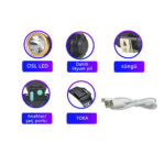 Watton WT-065 OSL LED Şarjlı Baret ve Kafa Lambası - Görsel 4