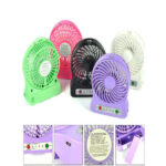 Şarjlı Taşınabilir Mini Fan - Vantilatör - Görsel 4