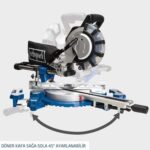 Scheppach HM254SPX 254 mm Gönye Kesme Makinesi - Görsel 4