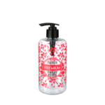 Şeffaf Sıvı Sabunluk Yuvarlak Plastik  500 ML
