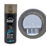 Rainbow Akrilik Sprey Boya 200 Derece Isıya Dalı Yaldız Gri
