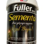 Sementa Özel Su Bazlı Saf Akrilik Boya 1 Litre Siyah