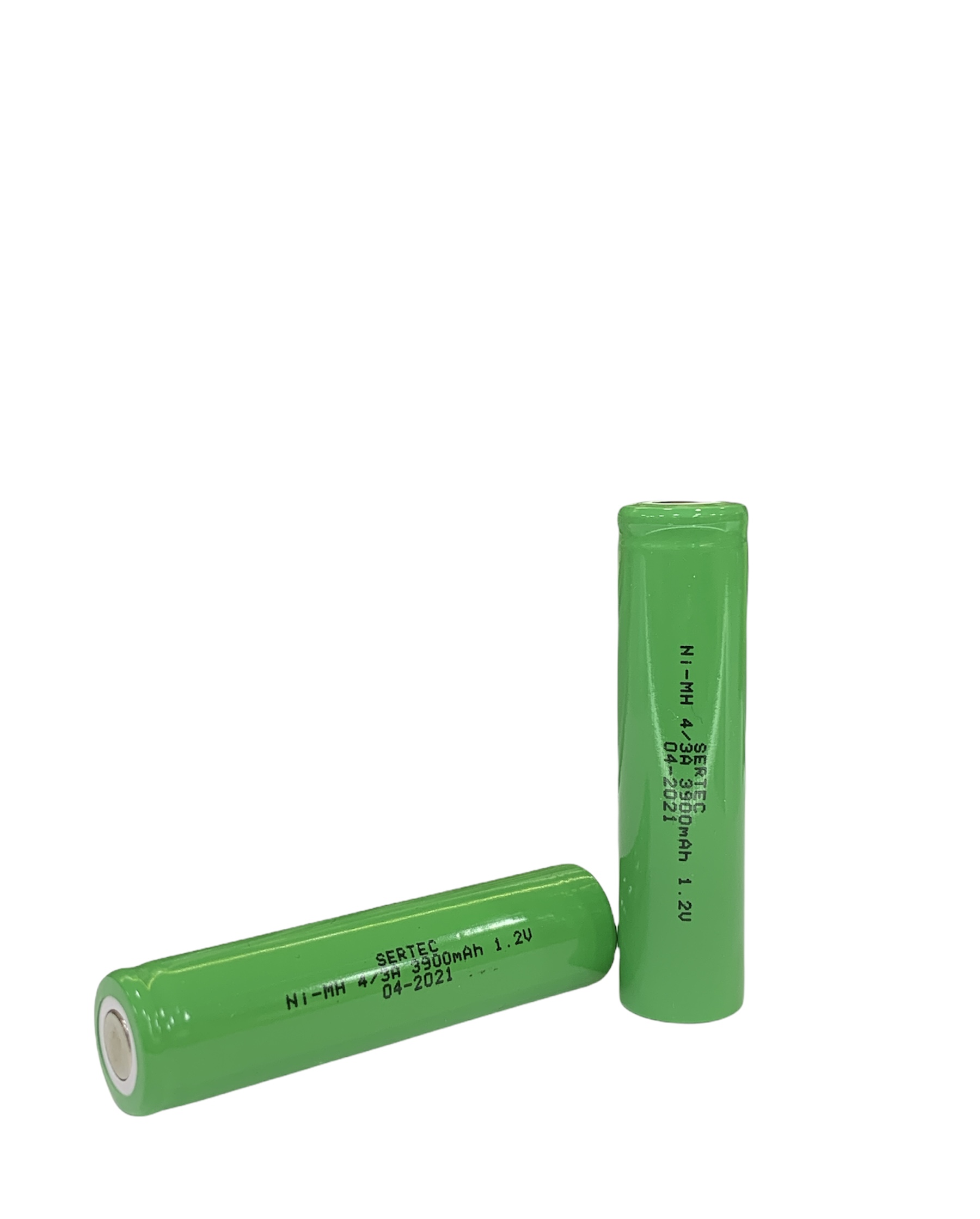 sertec-1-2v-3800-mah-4-3a-10032-1.jpg Sertec 1.2V Ni-MH 4/3A 3900 mAh Şarjlı Pil - Başsız - Görsel 1