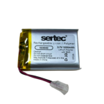Sertec 103040 3.7V 1200 mAh Koruma Devreli Li-Po Pil