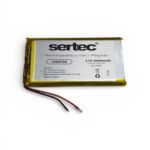 Sertec 1260110 3.7V 10000 mAh Koruma Devreli Li-Po Pil