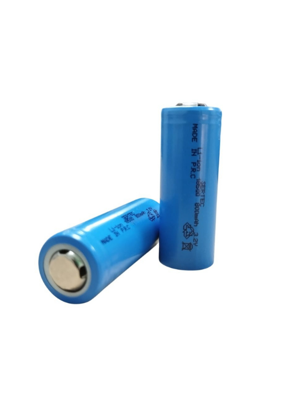 sertec-3-2v-ifr18500-800-mah-l-9948-1.png Sertec 3.2V IFR18500 800 mAh LiFePO4 Pil - 2000 Döngü - Görsel 1