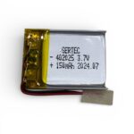 Sertec 402025 3.7V 150 mAh Koruma Devreli Li-Po Pil