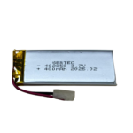 Sertec 402050 3.7V 400 mAh Koruma Devreli Li-Po Pil