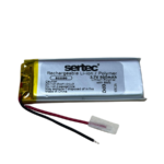 Sertec 502050 3.7V 500 mAh Koruma Devreli Li-Po Pil
