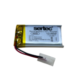 Sertec 602035 3.7V 400 mAh Koruma Devreli Li-Po Pil